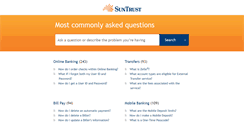 Desktop Screenshot of answers.suntrust.com