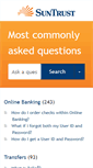 Mobile Screenshot of answers.suntrust.com