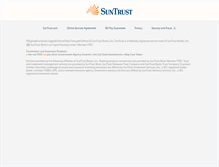 Tablet Screenshot of m.suntrust.com